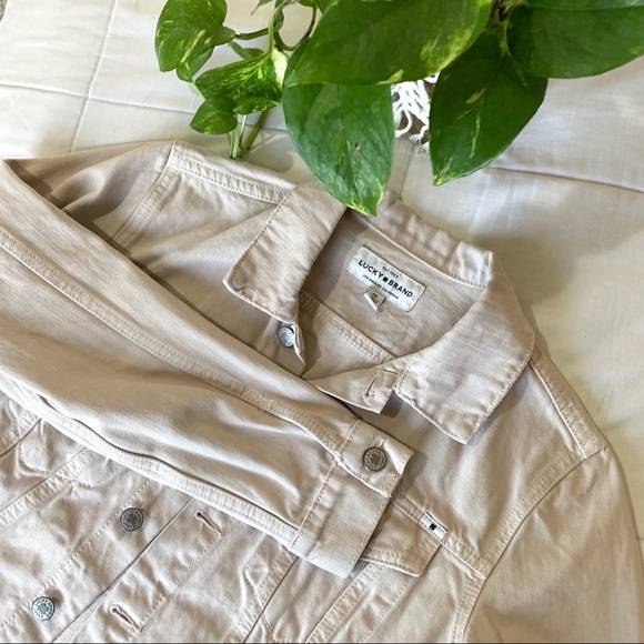 Lucky Brand Jackets & Blazers - Blush Pink Denim Jacket